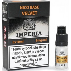 IMPERIA Báze Velvet VPG 80/20 5x10ml 3mg
