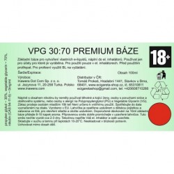 Inawera VPG Premium 30:70 báze 6mg/ml - 5x10ml