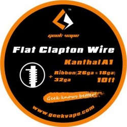 Flat CLAPTON odporový drát AWG 26*18/32 - 30cm