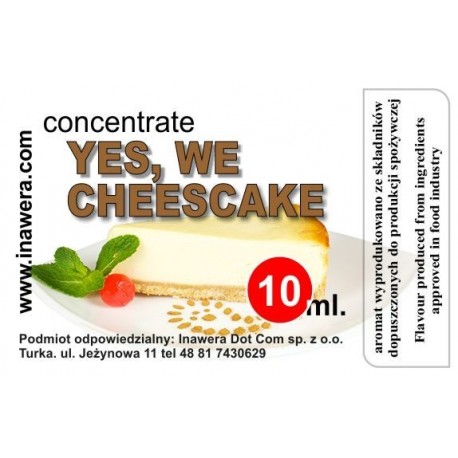 Inawera Yes, We Cheesecake - koncentrát